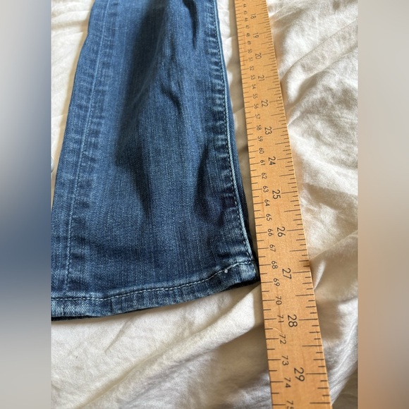 Anthropologie Pilcro stet ankle jeans size 26 mid wash denim low rise - Picture 9 of 11